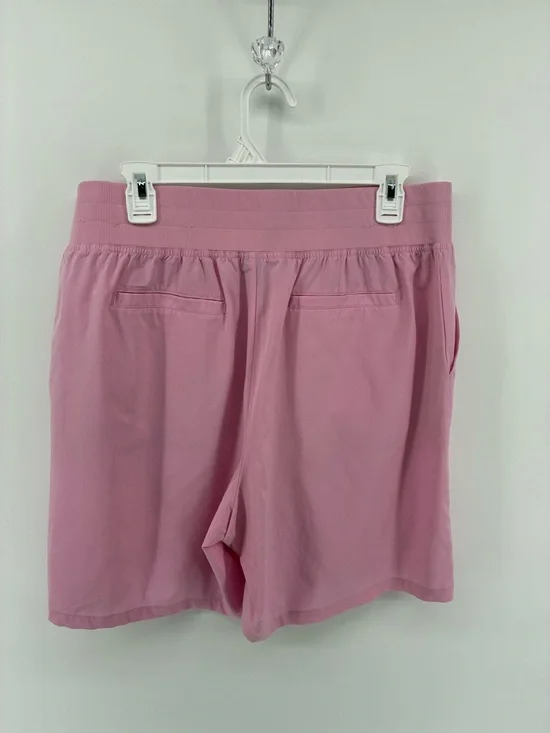 Women's Pink Performance Shorts Yoga Feminine Sporty Spring Athleisure - Picture 8 of 10